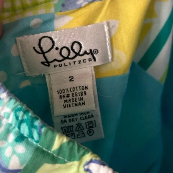 Lilly Pulitzer Vintage Dress Size 2 - Picture 4 of 4